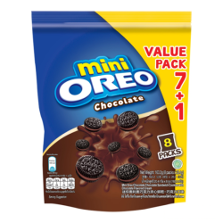 OREO MINI CHOCOLATE 20.4GM*8 OREO MINI CHOCOLATE 20.4GM*8