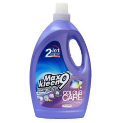 MAXKLEEN 9 COLOUR CARE LIQUID SOFTERGENT 3KG MAXKLEEN 9 COLOUR CARE LIQUID SOFTERGENT 3KG