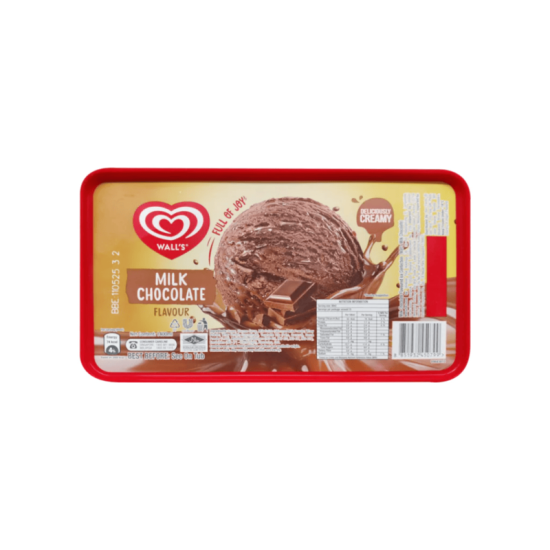 WALL'S ICE CREAM MILK CHOCOLATE 1.4L