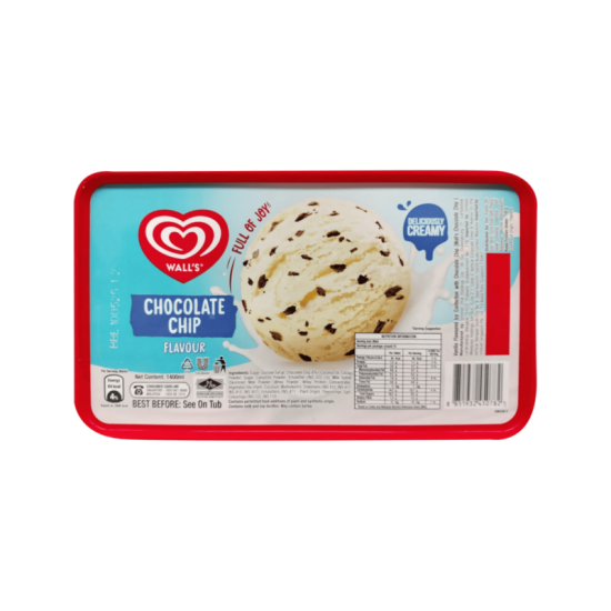 WALL'S ICE CREAM CHOCOLATE CHIP 1.5L