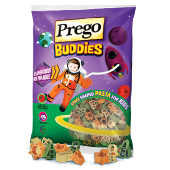 PREGO BUDDIES SPACE DRY PASTA 200GM