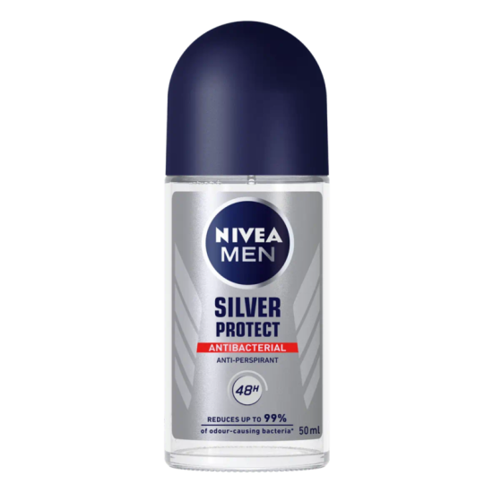 NIVEA MEN DEODORANT ROLL ON - SILVER PROTECT 50ML