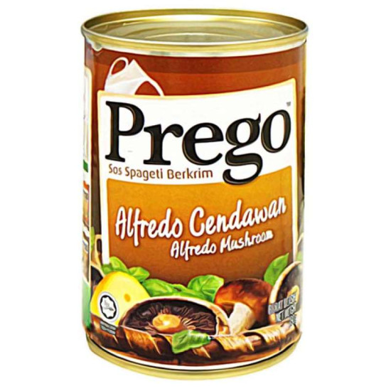 PREGO ALFREDO PORTOBELLO 290GM PREGO ALFREDO PORTOBELLO 290GM