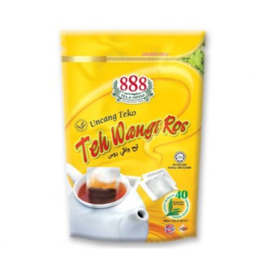 888 TEA POTBAG WANGI ROS 2GM*40