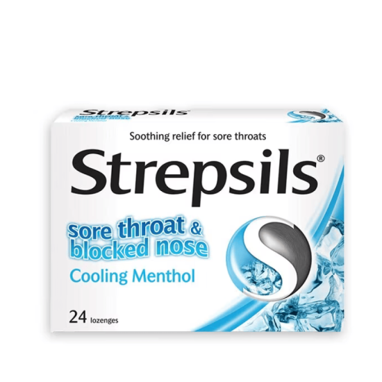 STREPSILS COOLING MENTHOL 24'S