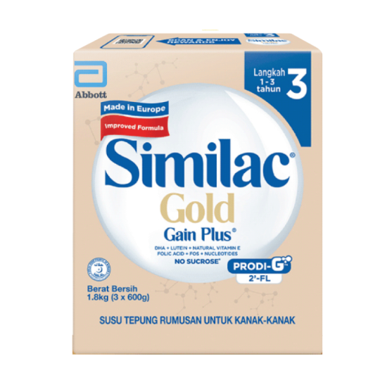 SIMILAC S3 GL+2FL 1.8KG BIB