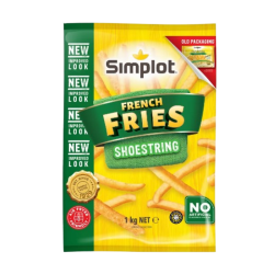 SIMPLOT FRENCH FRIES SHOESTRING 1KG