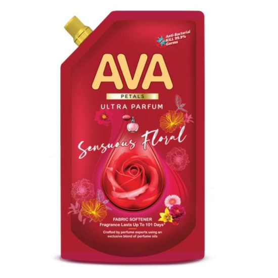 AVA SOFTENER (REFILL) PETALS SENSUOUS FLORAL 1.3L