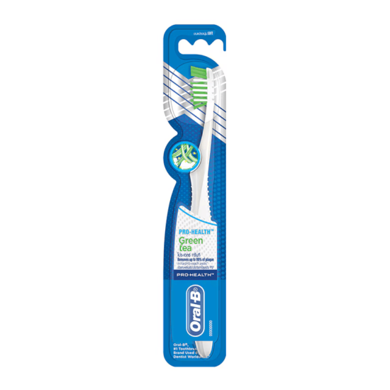 ORAL-B TOOTHBRUSH CROSS ACTION GREEN TEA SOFT 1'S