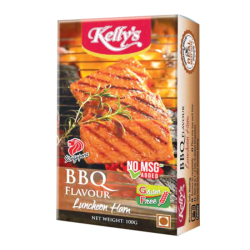 KELLY'S BBQ LUNCHEON HAM 100GM KELLY'S BBQ LUNCHEON HAM 100GM