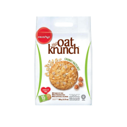 MUNCHY'S OAT CRUNCH CHUNKY HAZELNUT 390GM MUNCHY'S OAT CRUNCH CHUNKY HAZELNUT 390GM