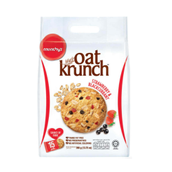 MUNCHY'S OAT KRUNCH STRAWBERRY & BLACKCURRANT 390G MUNCHY'S OAT KRUNCH STRAWBERRY & BLACKCURRANT 390G