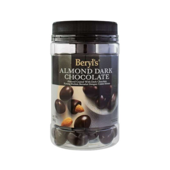 BERYL'S ALMOND DARK CHOCOLATE 400GM