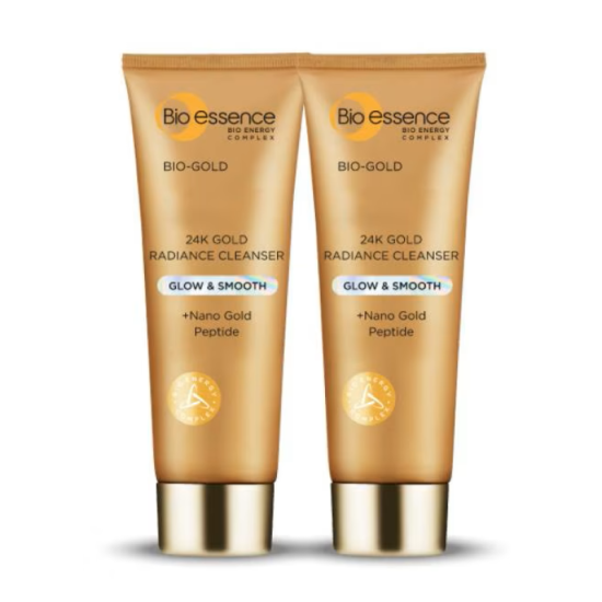 BIO ESSENSE 24K RADIANCE CLEANSER (TWIN PACK) 100G*2