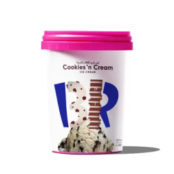 BASKIN ROBBINS ICE CREAM COOKIES & CREAM 500ML