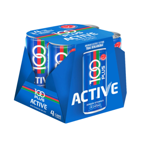 100 PLUS ACTIVE 300ML*4