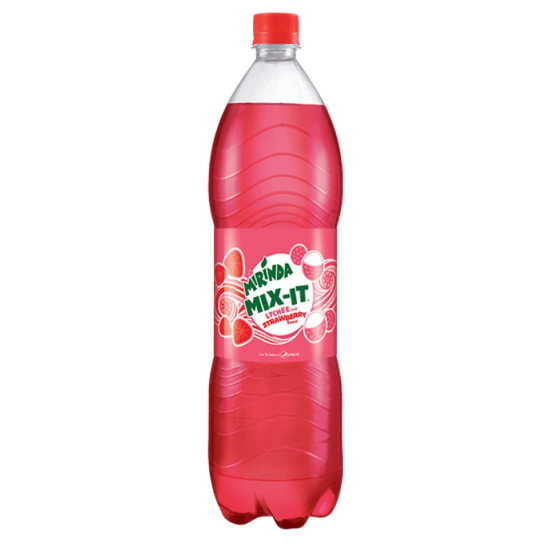 MIRINDA MIX IT LYCHEE STRAWBERRY 1.5L