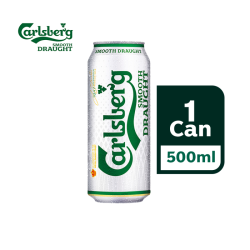 CARLSBERG DRAUGHT SMOOTH 500ML CARLSBERG DRAUGHT SMOOTH 500ML
