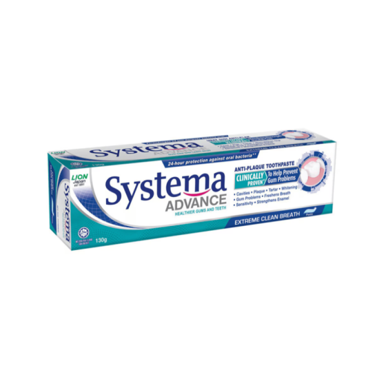 SYSTEMA TOOTHPASTE EXTREME CLEAN BREATH 130GM