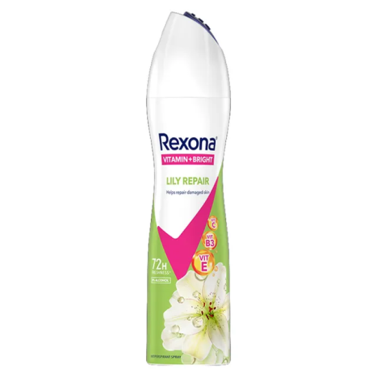 REXONA WOMEN DEODORANT SPRAY LILY REPAIR 150ML