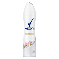 REXONA WOMEN DEODORANT SPRAY BRIGHT SAKURA 135ML REXONA WOMEN DEODORANT SPRAY BRIGHT SAKURA 135ML