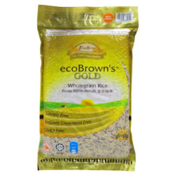 ECOBROWN'S GOLD UNPOLISHED BROWN RICE 5KG