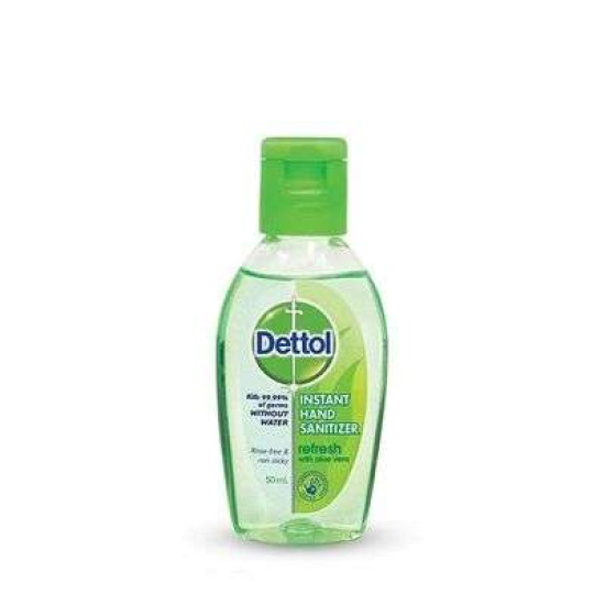 DETTOL INSTANT HAND SANITISER - REFRESH 50ML