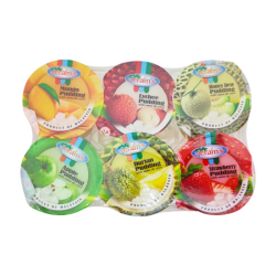 JERAM FRUITY PUDDING 80GM*6 JERAM FRUITY PUDDING 80GM*6