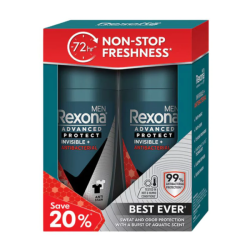 REXONA MEN DEODORANT ANTIBAC 2*45ML REXONA MEN DEODORANT ANTIBAC 2*45ML