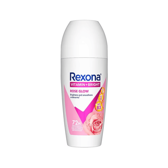 REXONA WOMEN BRIGHT ROSE GLOW 50ML