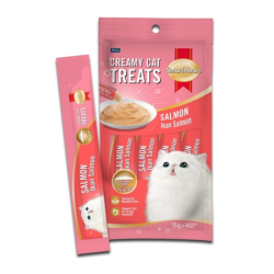 SMARTHEART CAT TREAT - SALMON 15G*4S SMARTHEART CAT TREAT - SALMON 15G*4S