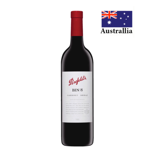 PENFOLDS BIN 8 CABERNET SHIRAZ 750ML