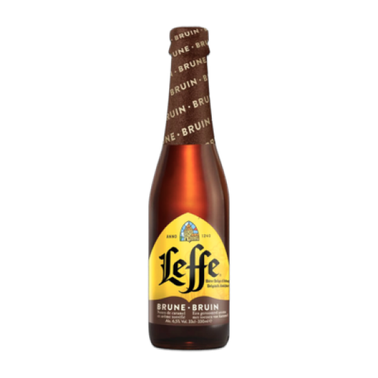 LEFFE BRUNE (BOTTLE) 330ML