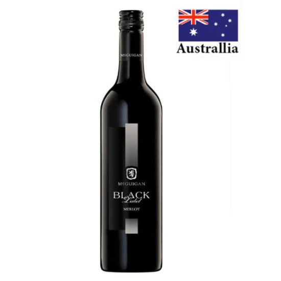 MC GUIGAN BLACK LABEL MERLOT 750ML