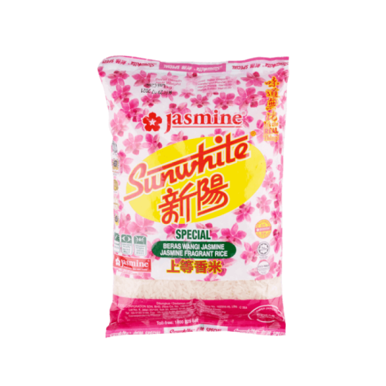 JASMINE SUNWHITE AAA FRAGRANT RICE 1KG