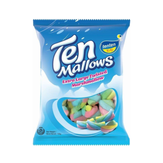 TEN-TEN MARSHMALLOW TWISTED 130GM