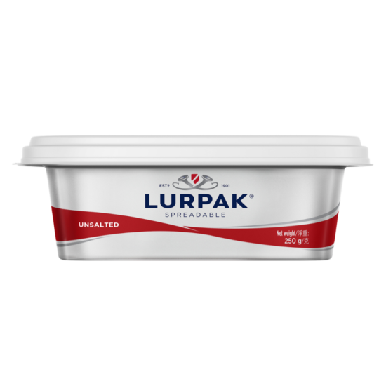 LURPAK SPREADABLE UNSALTED 250G