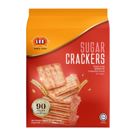 LEE SUGAR CRACKER 360GM LEE SUGAR CRACKER 360GM