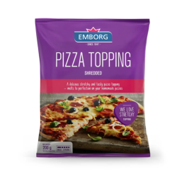 EMBORG PIZZA TOPPING SHREDDED 200G