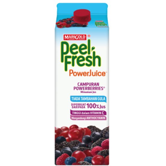 MARIGOLD PEEL FRESH POWER MIXED BERRIES 1L