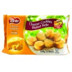 TORTO THE COOKIES CHEESE 144GM TORTO THE COOKIES CHEESE 144GM