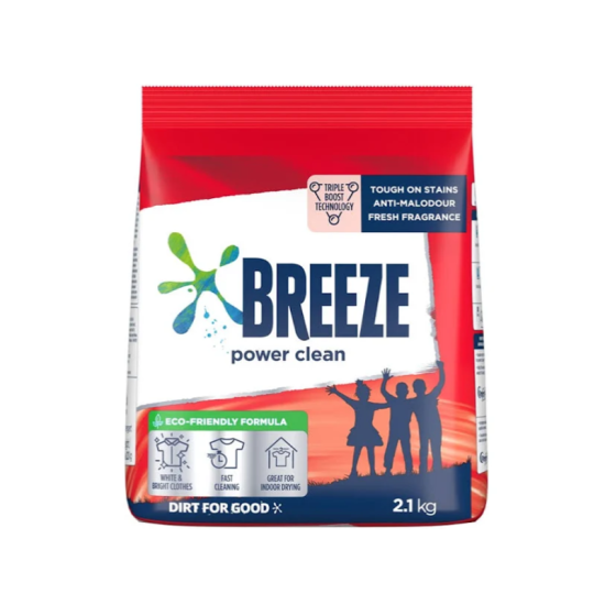 BREEZE POWDER - POWER CLEAN 2.1KG