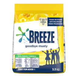 BREEZE POWDER - GOODBYE MUSTY 3.3KG BREEZE POWDER - GOODBYE MUSTY 3.3KG