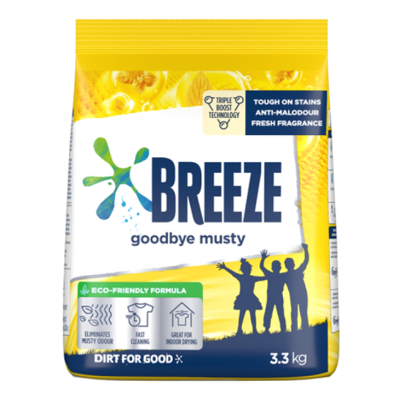 BREEZE POWDER - GOODBYE MUSTY 3.3KG