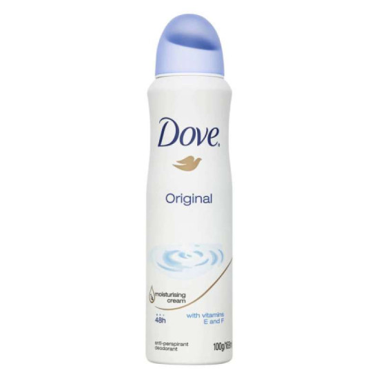 DOVE DEODORANT SPRAY - ORIGINAL 150ML