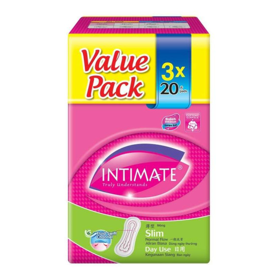 INTIMATE DAY SLIM 23CM 20S*3