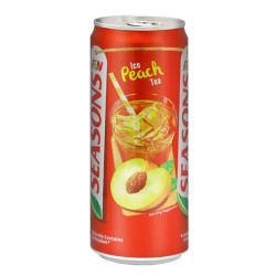 F&N SEASONS ICE PEACH TEA 300ML F&N SEASONS ICE PEACH TEA 300ML