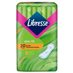 LIBRESSE PAD SLIM NON WING 24CM 20S LIBRESSE PAD SLIM NON WING 24CM 20S