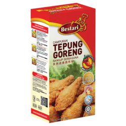 BESTARI FRIED CHICKEN FLOUR HOT & SPICY 150G BESTARI FRIED CHICKEN FLOUR HOT & SPICY 150G