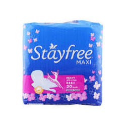 STAYFREE MAXI WING 23CM 40'S